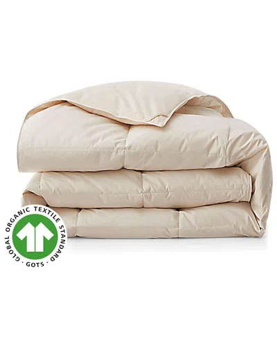 Unikome 300 Thread Count All Season White Goose Fiber Comforter In Neutral