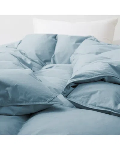 Unikome 300 Thread Count Cotton All Season Goose Feather Down Duvet Insert In Multi