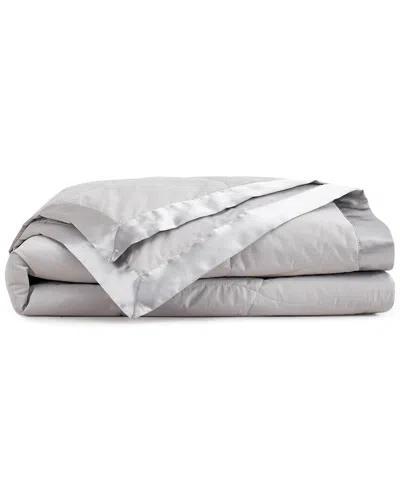 Unikome 300 Thread Count Lightweight Cotton Down Blanket With Satin Trim