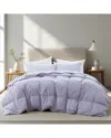 Unikome 300 Thread Count  Lightweight White Goose Down Comforter In Purple