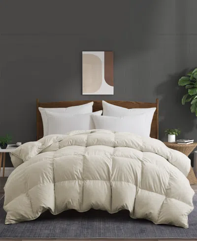 Unikome 360 Thread Count All Season Goose Down Feather Comforter, California King In Neutral