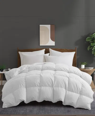 Unikome 360 Thread Count All Season Goose Down Feather Comforter, California King In White