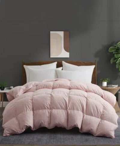 Unikome 360 Thread Count All Season Goose Down Feather Comforter In Pink