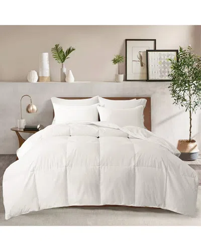 Unikome 360 Thread Count Extra Warmth White Goose Feather And Down Comforter