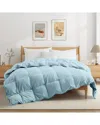 Unikome Lightweight Down And Feather Fiber Throw Reversible Blanket