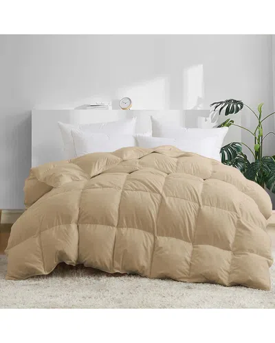 Unikome 360 Thread Count Winter Heavyweight White Goose Down Duvet Insert In Neutral
