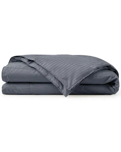 Unikome 370 Thread Count Lightweight Jacquard Down Bed Blanket In Gray