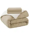 Unikome 3pc Reversible Lightweight Comforter Set