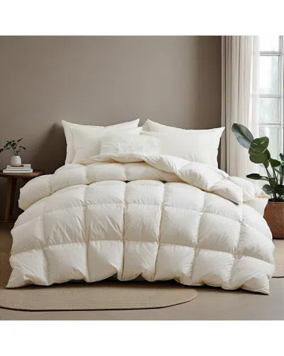 Unikome 450 Thread Count Heavyweight 800 Fill Power Organic Cotton 90% Down  Comforter