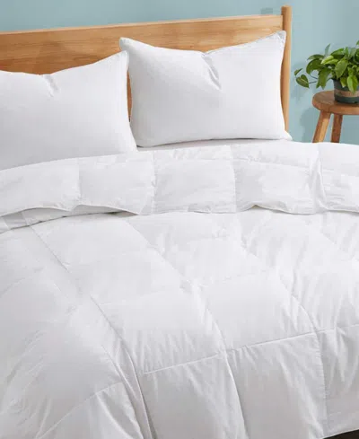 Unikome 75% Down 25% Feather Comforter, Full/queen In White
