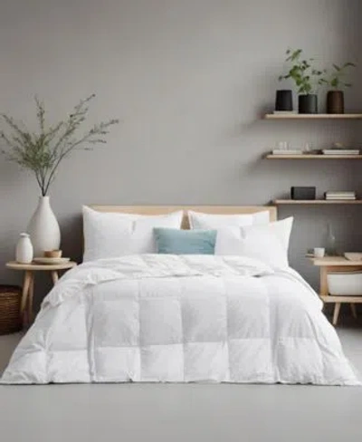 Unikome 75 Down 25 Feather Comforter In White