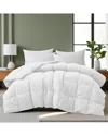 Unikome All-season Feather Down Gusseted Comforter Duvet Insert In White