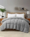 Unikome All Season Goose Down Comforter In Gray