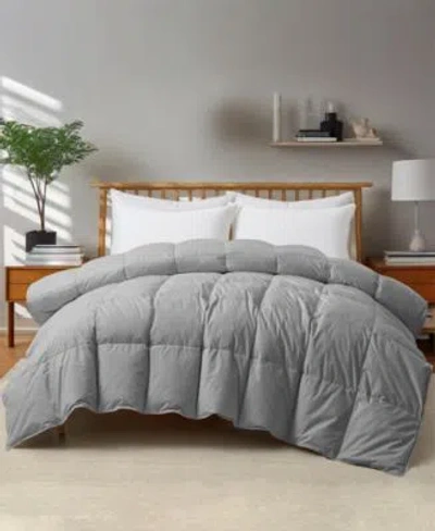 Unikome All Season Goose Down Comforter In Brown