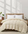 Unikome All Season Goose Down Comforter, Full/queen In White