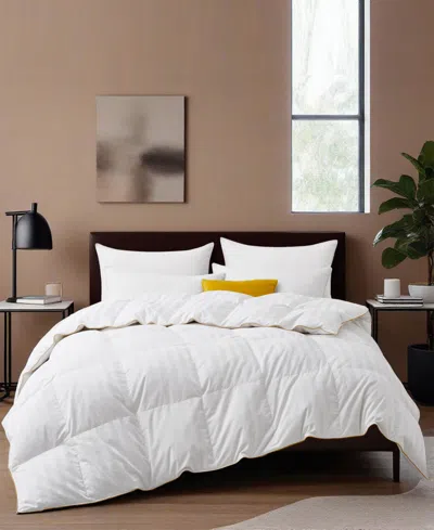 Unikome All Season Goose Feather Down Comforter, Full In White