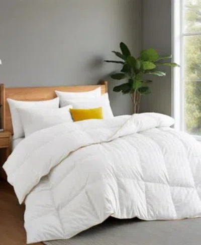 Unikome All Season Goose Feather Down Comforter In White