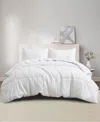 Unikome All Season Machine Washable Comforter, Full/queen In White