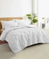 Unikome All Season Pintuck Down Alternative Comforter