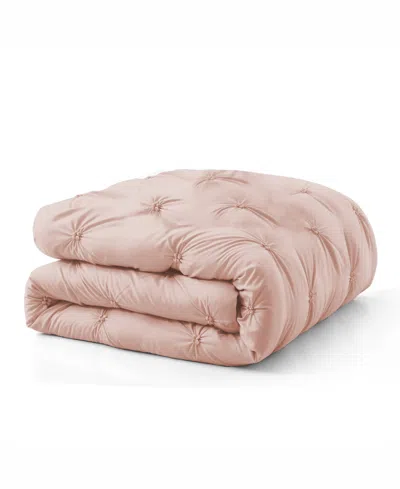 Unikome All Season Pintuck Down Alternative Comforter, Twin