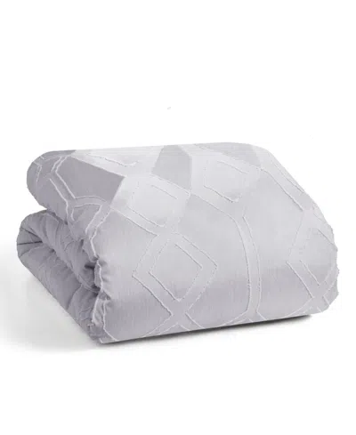 Unikome All Season Textured Jacquard Down Alternative Comforter, King