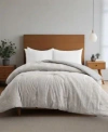 Unikome All Season Textured Jacquard Down Alternative Comforter In Multi