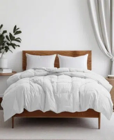 Unikome All Season Ultra Soft Goose Down Fiber Comforter In White