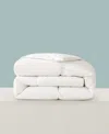 Unikome All Season White Goose Feather And Fiber Comforter, Full/queen In White