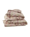 Unikome All Season White Goose Feather Fiber Comforter In Brown