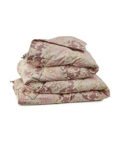 Unikome All Season White Goose Feather Fiber Comforter In Brown