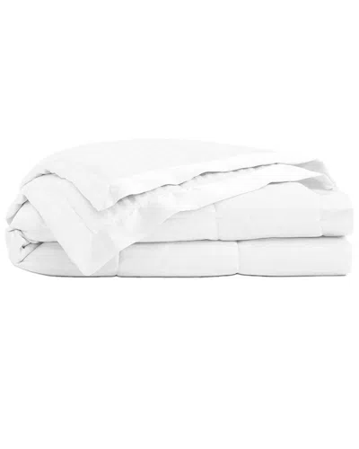 UNIKOME UNIKOME ALL SEASONS DOWN ALTERNATIVE BED BLANKET WITH SATIN TRIM