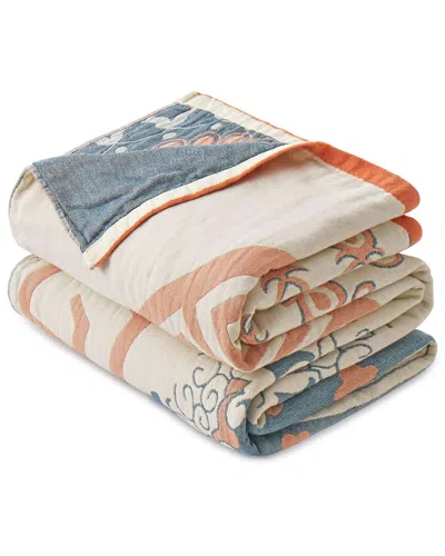 Unikome Boho Cotton Throw Blanket In Multi