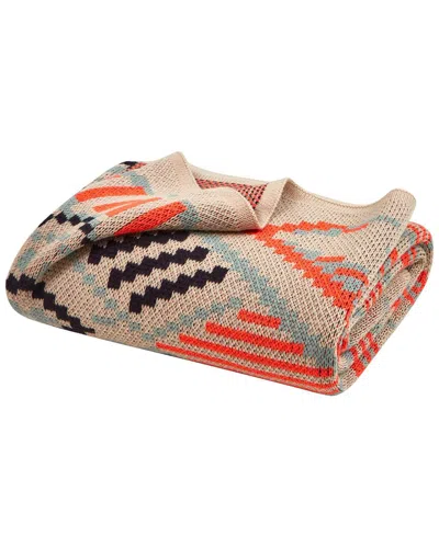 Unikome Boho Knit Throw Blanket