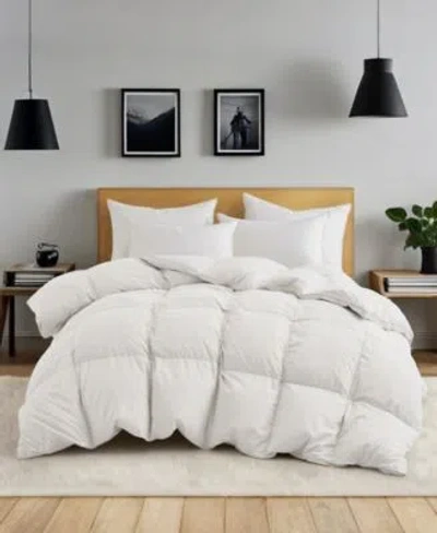 Unikome Buttery Soft Goose Down Feather Comforter In Gray
