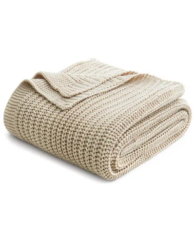 Unikome Chunky Knit Throw Blanket