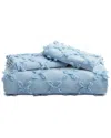 Unikome Clipped Geometric Duvet Cover Set - Light