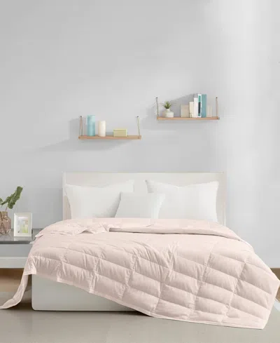Unikome Cooling Lyocell Ultra Lightweight Down Blanket, Full/queen In Pink
