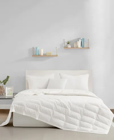 Unikome Cooling Lyocell Ultra Lightweight Down Blanket, Full/queen In White