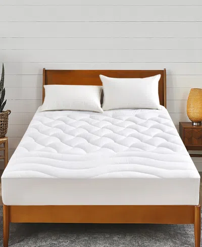 Unikome Cooling Mattress Pad With Deep Pocket, Twin In White