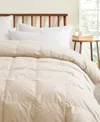 UNIKOME COTTON ALL SEASON GOOSE FEATHER DOWN COMFORTER, FULL/QUEEN