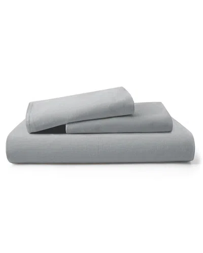 Unikome Cotton & Linen Duvet Cover Set In Brown