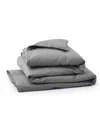 UNIKOME COTTON GOOSE DOWN FEATHER FIBER COMFORTER, KING