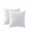 Unikome Decorative 2-pack Pillow Insert, 20" X 20" In White