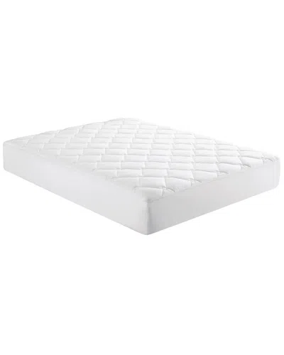 Unikome Diamond Quilted Down Alternative Mattress Pad With 100% Cotton Fabric In White