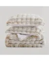 Unikome Dual-side Plush Comforter Set
