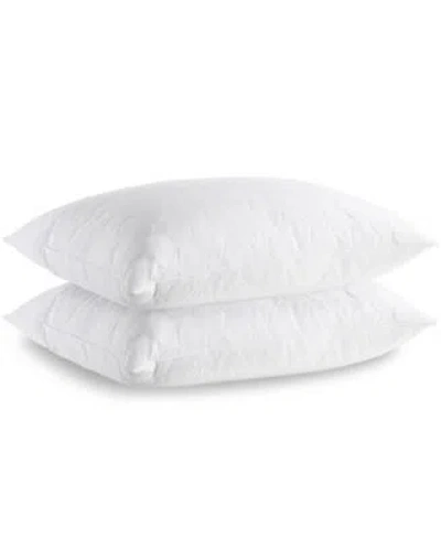 Unikome European Goose Down Feather 2 Pack Pillows In White