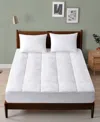 Unikome Extra Soft Cooling Deep Pocket Mattress Pad, Full In White