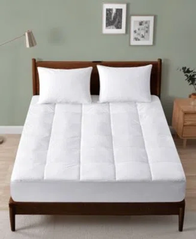 Unikome Extra Soft Cooling Deep Pocket Mattress Pad In White