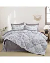 Unikome Floral Printed 7pc Bed-in-a-bag