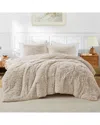 Unikome Fuzzy Plush Shaggy Comforter Set